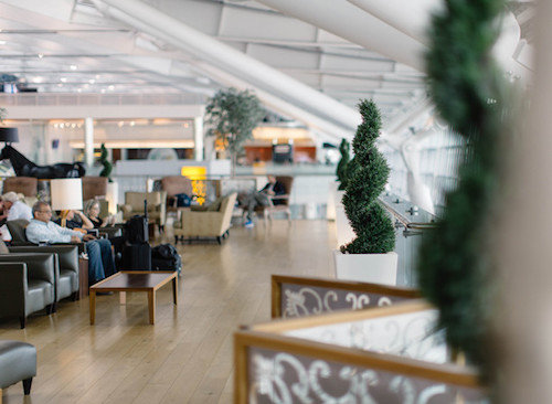 British Airways Concorde Room, Heathrow, Photo by Stuart Bailey