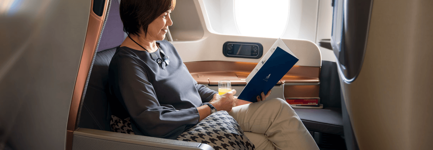 Singapore Airlines Business Class - Europe